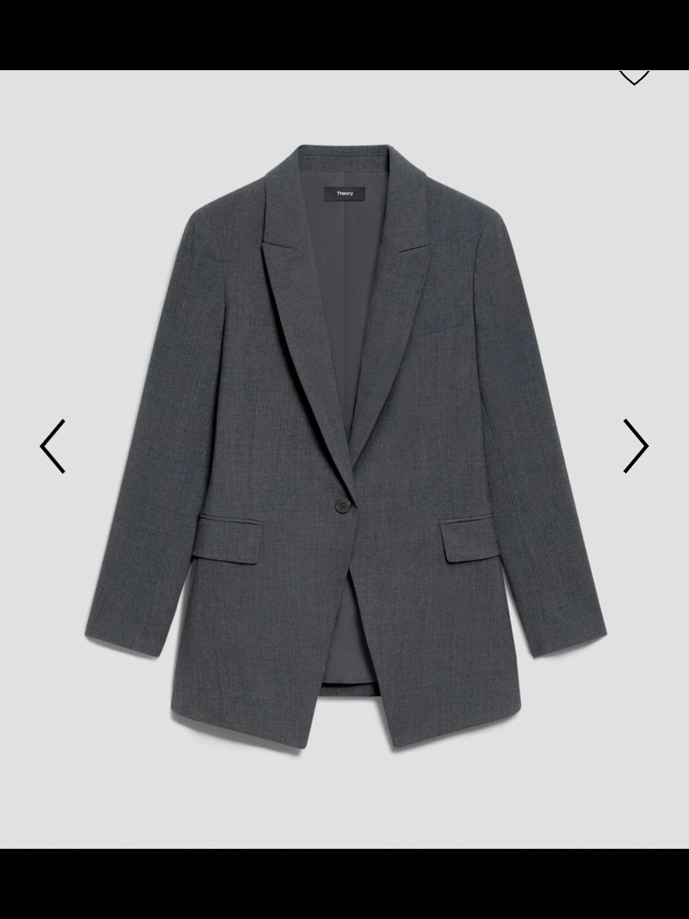THEORY Etiennett Blazer In  Good Wool